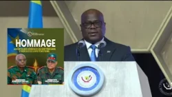 LE PRESIDENT FELIX TSHISEKEDI REND HOMMAGE AUX GENERAL VICTIME DE CRACH DANS SON DISCOURS