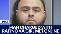 Man charged with raping Virginia girl he met on social media: police