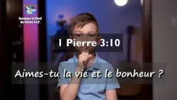 1 Peter 3:10 - Do you love life and happiness? - VERSE OF THE DAY - Prophet Elisée Kouakou