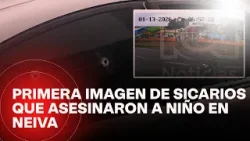 Se conoce la primera imagen de los sicarios que asesinaron a niño de 11 años en Huila
