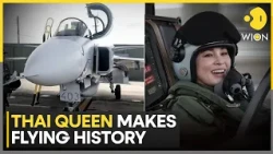 Thai Queen Becomes First Reigning Monarch to Fly Jet Solo | WION