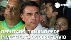Italian lawmaker calls for investigation into Flávio Bolsonaro