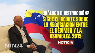 ¿Diálogo o distracción? Sigue el debate sobre la negociación entre el régimen y la Asamblea 2015