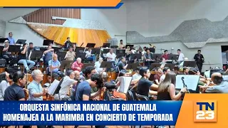 National Symphony Orchestra of Guatemala pays tribute to the marimba in seasonal concert