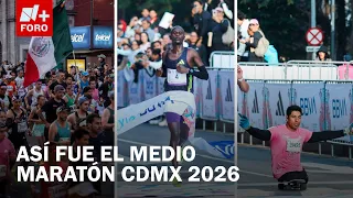 Kenyans dominated the CDMX Half Marathon, see who won