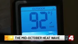 St. Louis hits record high of 93 degrees in mid-October