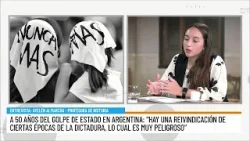 Ayelén Almarcha: “Pasamos del negacionismo a una reivindicación de la Dictadura”