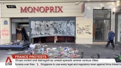 France protests: Some cities given power to implement partial curfews