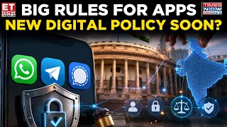 Govt's Big Move On Messaging Apps | Common Rules For WhatsApp, Telegram & Signal? | ET Now