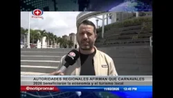 Autoridades regionales afirman que carnavales 2026 beneficiarán la economía y el turismo local