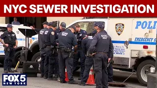 Police investigate after people seen emerging from NYC sewer near high-profile hotel
