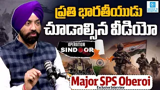 EX Major Oberoi Sensational Comments On Indian Army @SakshiTVDigital