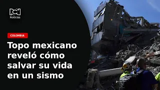 Las escaleras, el lugar más peligroso en un terremoto: topo mexicano reveló cómo salvar su vida