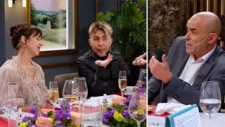 Sacheri ended the fashion show with a complaint aimed at Nico Maiques and Ximena Sáenz