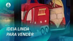 Nécessaire infantil em costura criativa para organizar tudo | Faça Você Mesmo