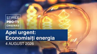 PRO TV News (5:00 PM) | URGENT APPEAL: SAVE ENERGY | Moldova