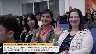 The voice of hope continues to grow | Radio Nuevo Tiempo arrives in Viña del Mar and Quilpué | 95...
