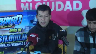 10 09 26 HERNAN MACIEL   RODRIGO PELAEZ   ESQUEL CITY NIGHT RUN