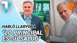 MARTÍN LLARYORA spoke about the POPE'S VISIT: "It WILL HAPPEN when he is WELL"