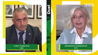 Vuko Todorović, NSD i Aleksandra Despotović, DPS - DUEL