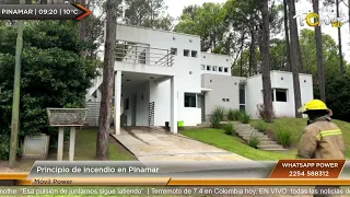 Possible fire in Pinamar