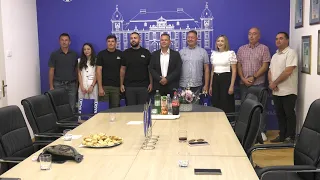 Grad Našice organizirao prijem za velike sportske uzdanice