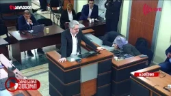 როგორ ცდილობს მოსამართლე, აკონტროლოს, რა თქვას ნიკა გვარამიამ და რა არა