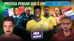 A SELEÇÃO BRASILEIRA É FAVORITA CONTRA FRANÇA E CROÁCIA? | FRED E BECHLER EXPLICAM