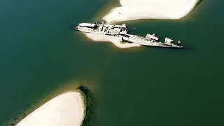 Serbia: Danube drought brings Hitler's Nazi fleet ships to the surface