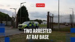 Two Latvian nationals arrested inside perimeter of RAF Molesworth intelligence base