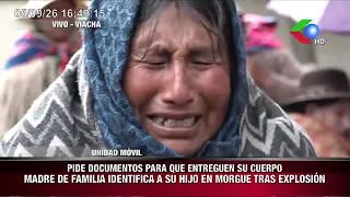🔴PIDE DOCUMENTOS A AUTORIDADES PARA QUE ENTREGUEN SU CUERPO MADRE DE FAMILIA IDENTIFICA A SU HIJO