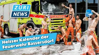 Steamy Calendar: Bassersdorf Fire Department poses for photos | ZüriNews