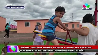 🇳🇮 New Victories: Chinandega families receive homes in the Germán Pomares housing development