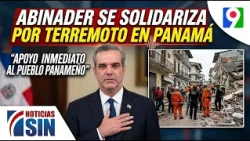 Abinader: Solidarity and support for Panama after earthquake | SIN Evening News