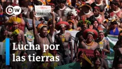Miles de indígenas acampan en Brasilia para reclamar regularización de tierras