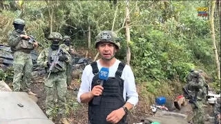 Armed Forces reach camp attributed to the Oliver Sinisterra Front