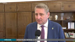 Közgyűlés: értékel a polgármester - 2026.06.26.