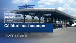 Știrile PRO TV (ORA 17:00) | CĂLĂTORII MAI SCUMPE | Moldova