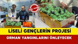 Lise öğrencisi Turan Taktiği’nden esinlenerek orman yangınları önleyen proje geliştirdi