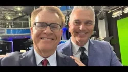 Bob Ward thanks Kevin Lemanowicz for 30 years at Boston 25 Bob Ward thanks Kevin Lemanowicz for 30 years at Boston 25