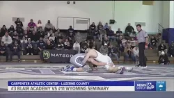 #11 Wyoming Seminary wrestling falls to #3 Blair Academy