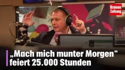 "Mach mich munter Morgen" celebrates 25,000 hours | krone.tv ADABEI