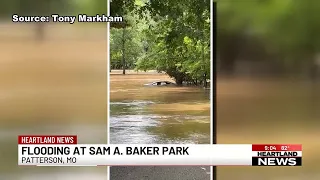 Flooding at Sam A. Baker Park