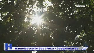 Szombattól másodfokú hőségriasztás – ZTV Híradó 2026-08-07