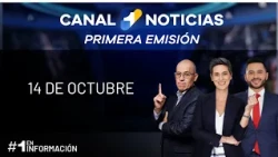 Canal 1 News First Edition | October 14