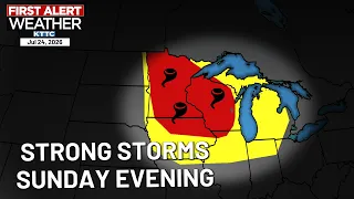 ALERT DAY: Storms on Sunday are likely