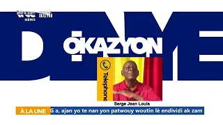 Serge Jean-Louis asserts that no conditions are met to hold elections in Haiti.