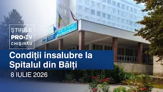 PRO TV News (5:00 PM) | UNSANITARY CONDITIONS AT BĂLȚI HOSPITAL | Moldova