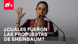 Elecciones 2024: Claudia Sheinbaum arrancó en el Zócalo al presentar 100 compromisos - En Punto