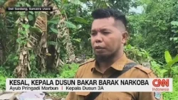 Kesal, Kadus Bakar Barak Narkoba